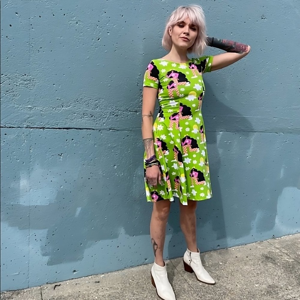 Nooworks Checkered Ladies Cha Cha Small